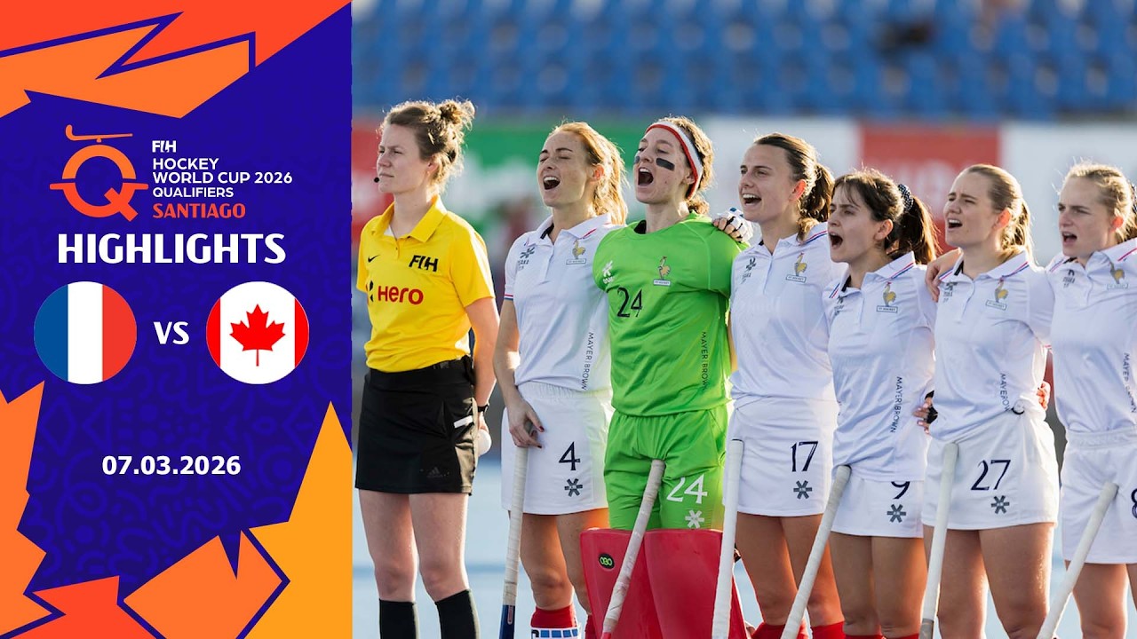 FIH Hockey Women's World Cup Qualifier Santiago, Chile- Match 13: France vs Canada