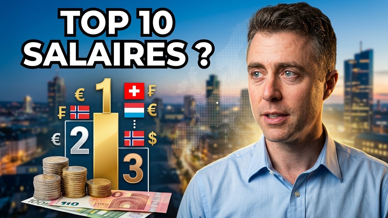 Top 10 salaires Europe : le pays n°1 va vous surprendre 😳