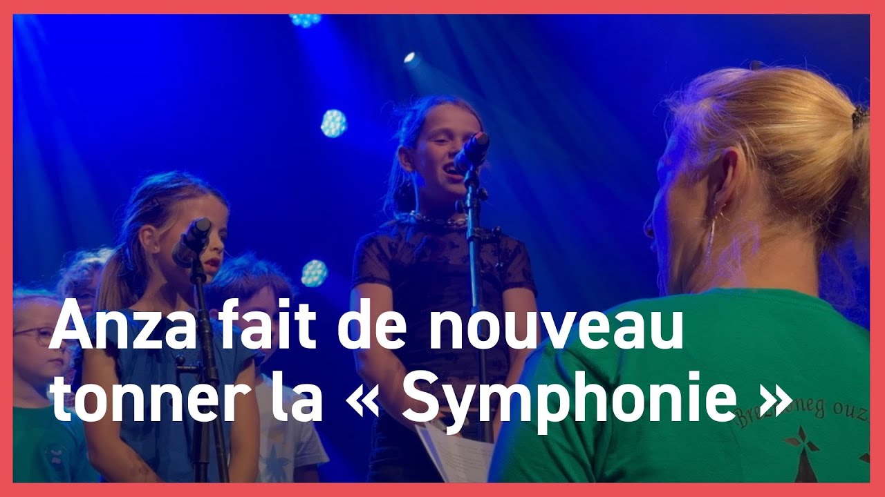 La jeune Anza sur scène à Carhaix pour une nouvelle « Symphonie des éclairs » en breton