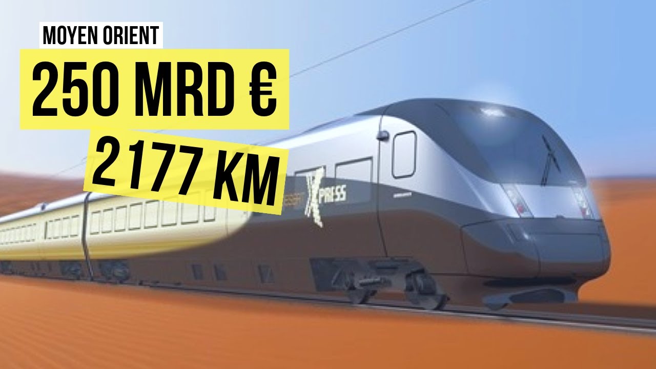 Le Mégaprojet Ferroviaire qui va RÉVOLUTIONNER le Moyen-Orient !