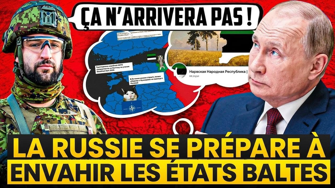 Narva bientôt république populaire ? La Russie prête à envahir les pays baltes