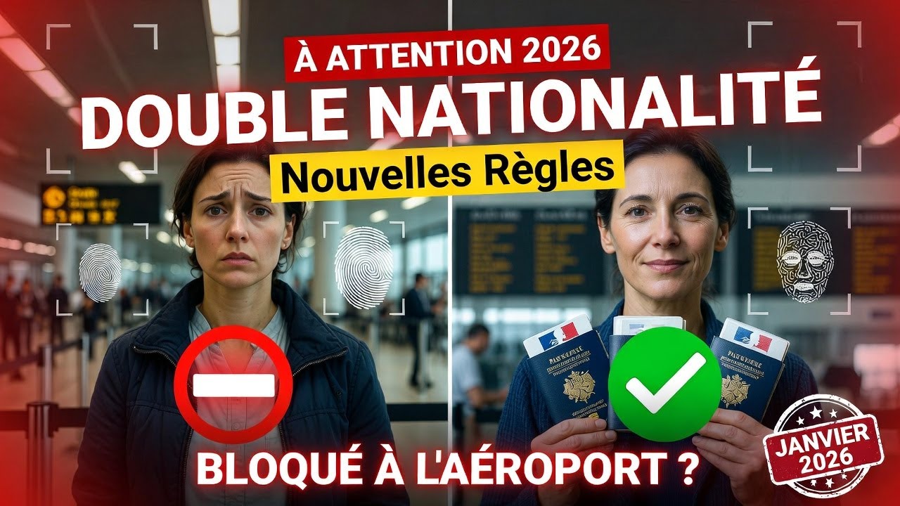 Double Nationalité 2026: ATTENTION Ces Nouvelles Règles Peuvent te Bloquer à l'Aéroport