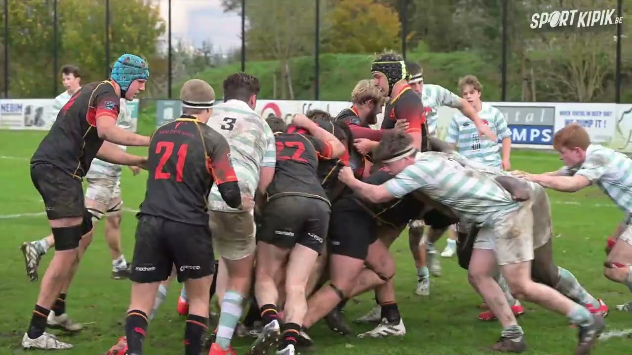 Belgique U20: le travail des avants et la "feinte de l'arbitre" (25/10/2025)