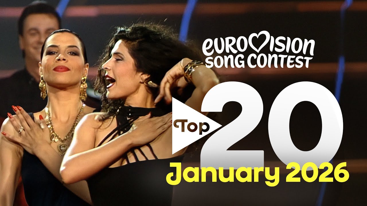 Eurovision Top 20: Most Watched – January 2026 | #Eurovision2026