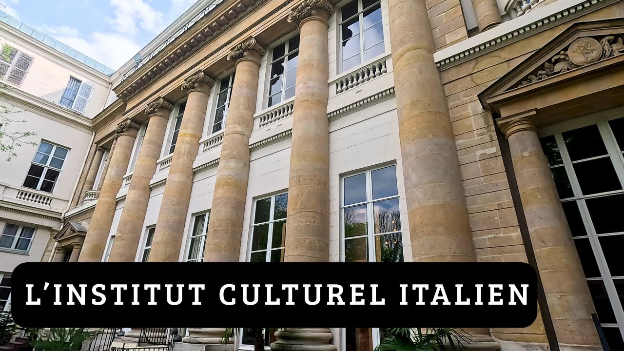 L'INSTITUT CULTUREL ITALIEN à PARIS, Visite d'un lieu...qui ne se visite pas 😭 (voir commentaire)