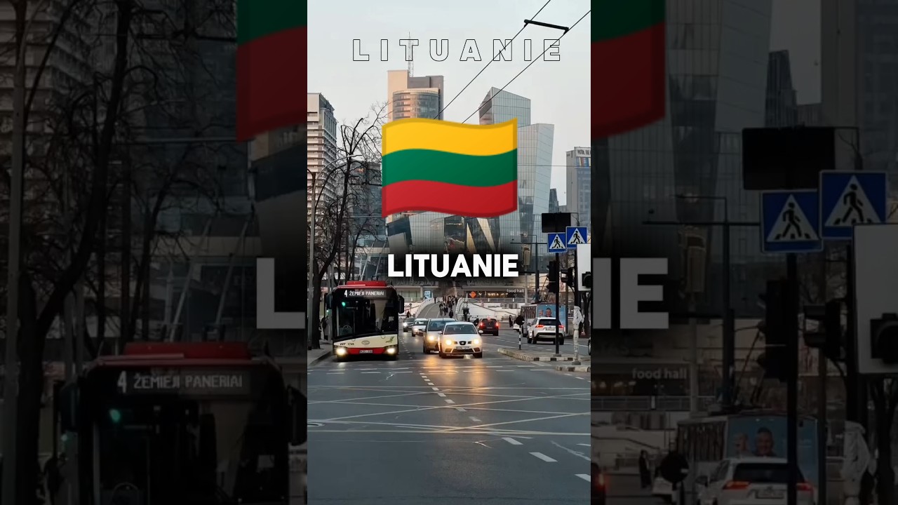 Connaître la Lituanie 🇱🇹 en 1 minute. #lituanie #vilnius #fypp