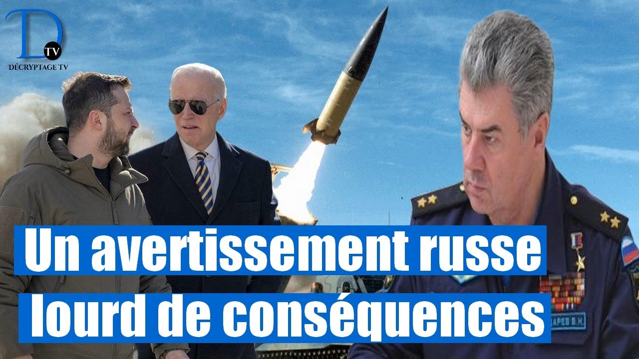 Menace Russe : Toute arme à longue portée de kiev deviendra une cible légale pour Moscou