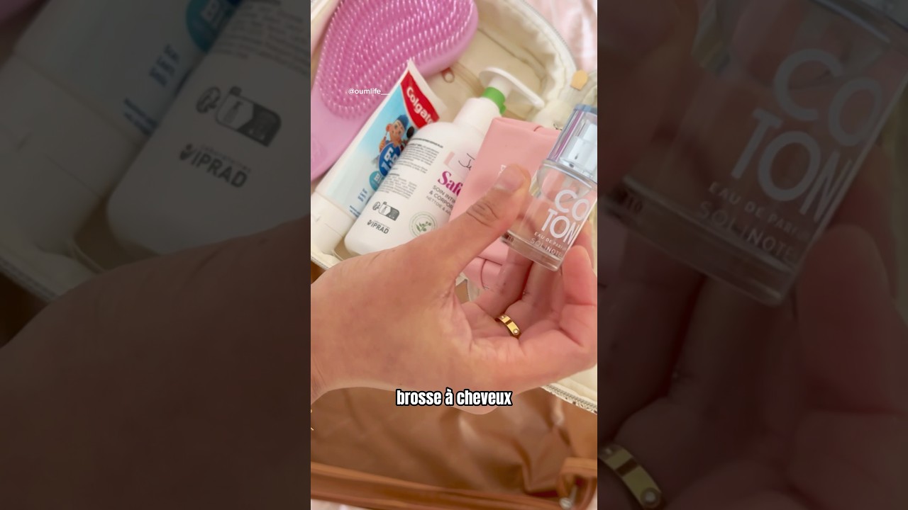 On prépare ensemble la valise de ma fille pour 4 jours #shortvideo #momlife #organisation