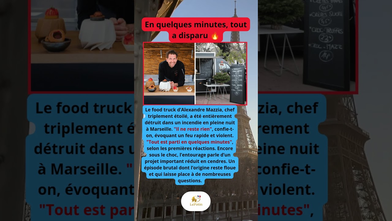 Son projet part en fumée en pleine nuit