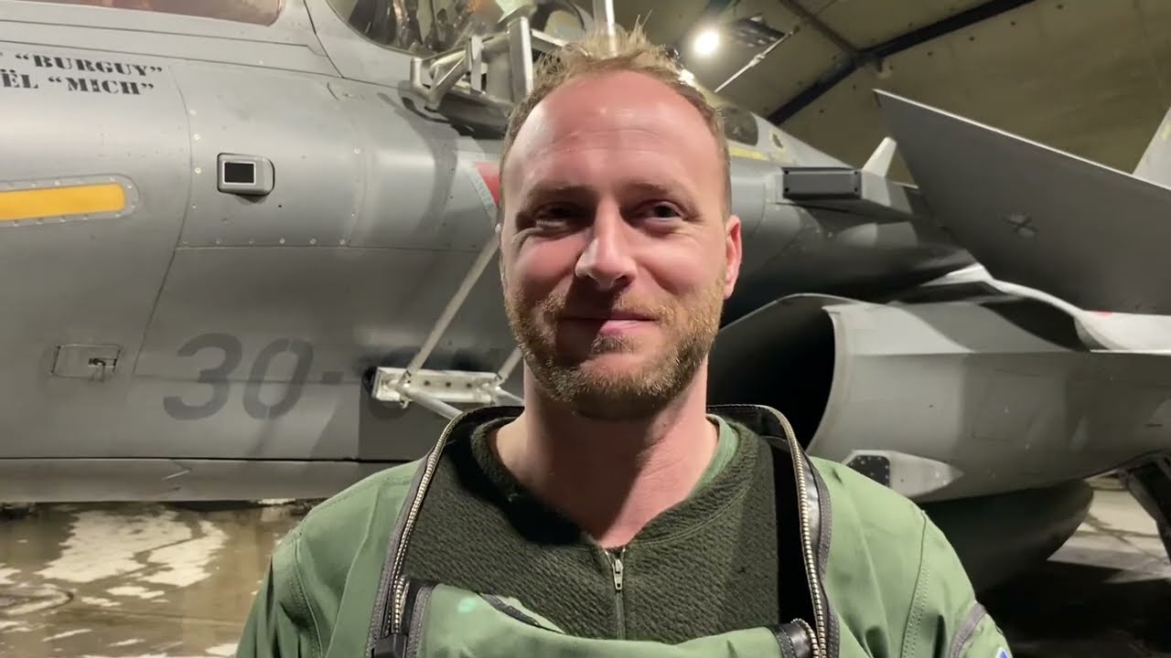 Interception d’avions russes par le commandant Burguy en mission en Lituanie