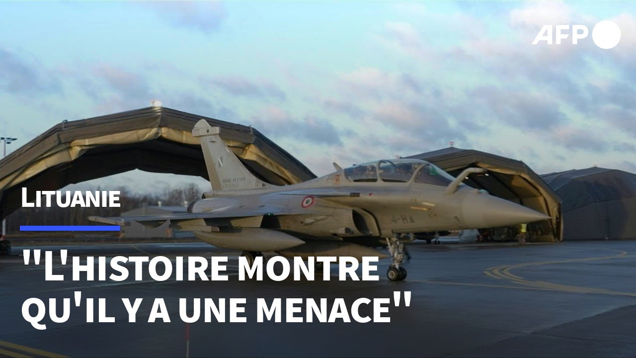 Dans le ciel balte, les chasseurs ultramodernes de l'Otan pour dissuader la Russie | AFP