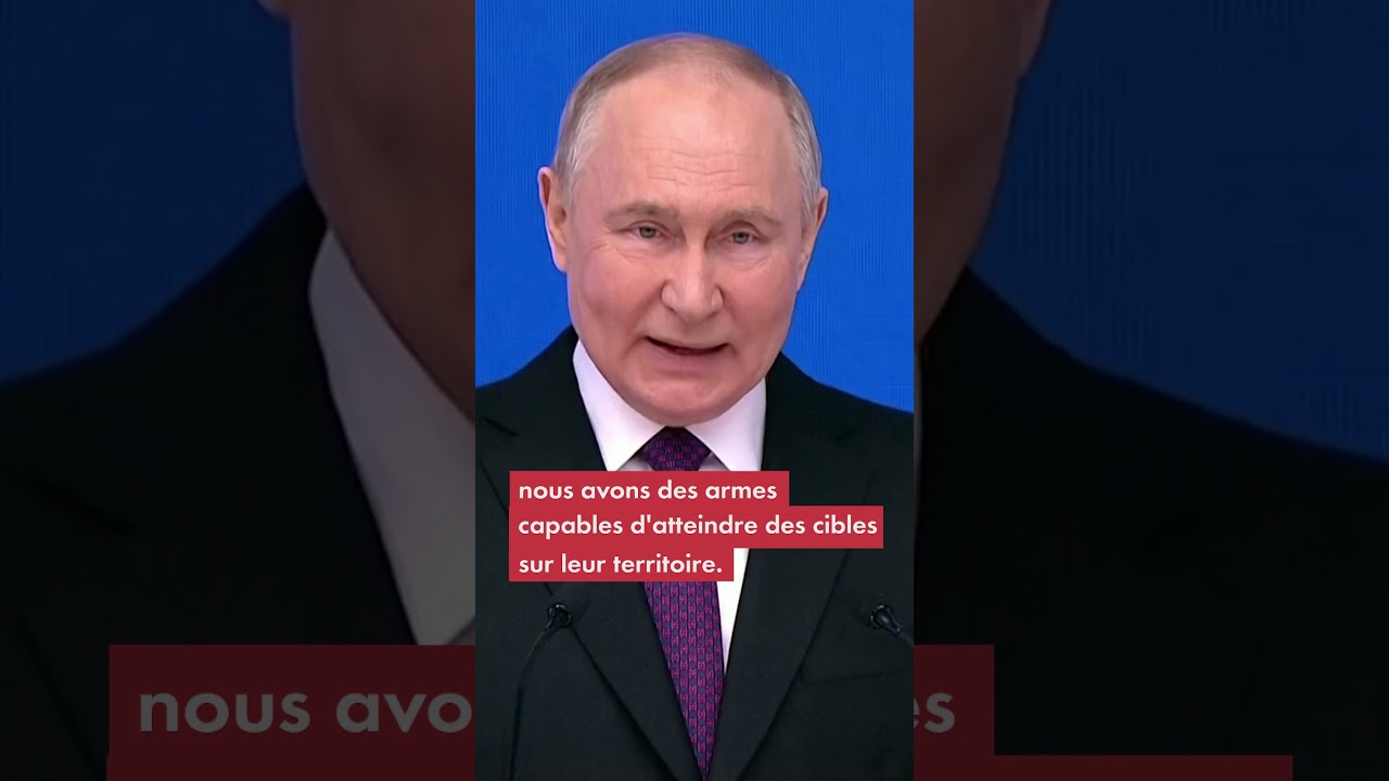 Ce qu'il faut retenir du discours de Vladimir Poutine.
