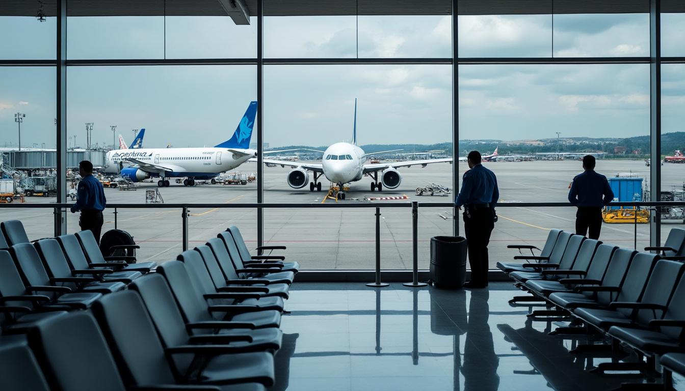 crise à vilnius : l'aéroport est fermé après la détection de ballons suspects en provenance de biélorussie, provoquant des mesures de sécurité renforcées.