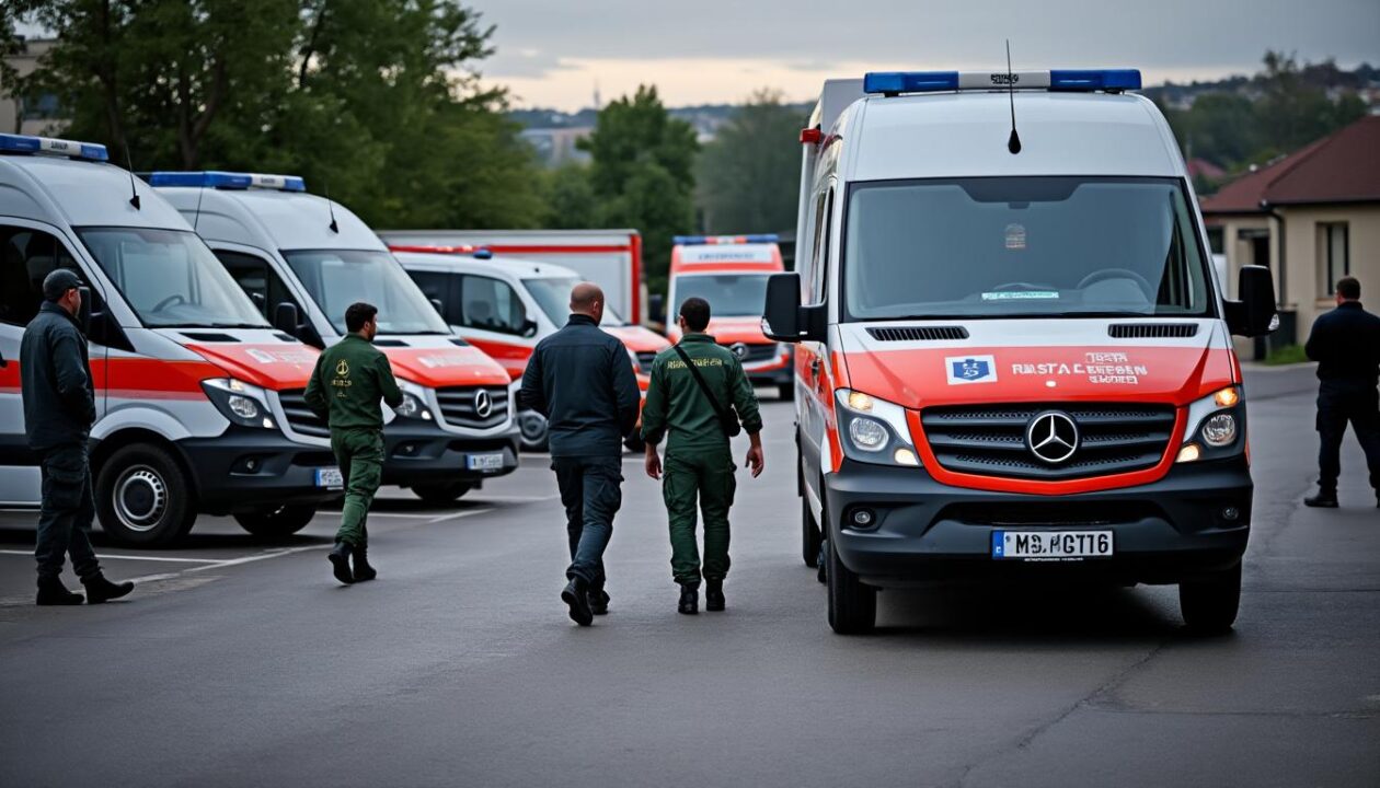 l'allemagne organise un grand exercice simulant le transfert de milliers de blessés de l'otan vers ses hôpitaux, afin de renforcer la coopération et la préparation médicale en situation de crise.